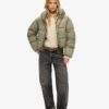 Chaqueta Puffer Cocoon de corte corto