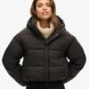 Chaqueta Puffer Cocoon de corte corto