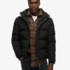 Chaqueta Puffer corta con capucha Everest