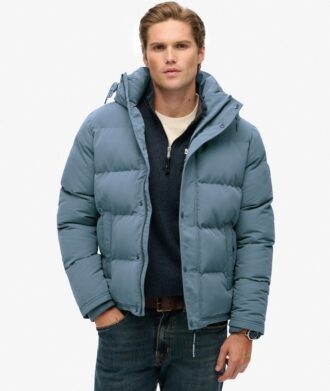 Chaqueta Puffer corta con capucha Everest