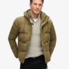 Chaqueta Puffer corta con capucha Everest