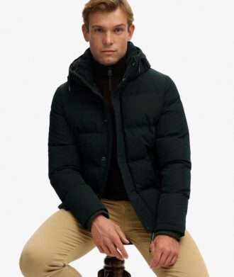 Chaqueta Puffer corta con capucha Everest
