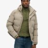 Chaqueta Puffer corta con capucha Everest