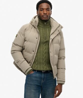 Chaqueta Puffer corta con capucha Everest