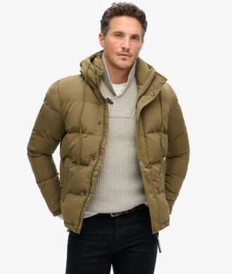 Chaqueta Puffer corta con capucha Everest