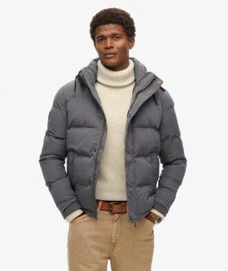 Chaqueta Puffer corta con capucha Everest