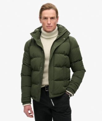 Chaqueta Puffer corta con capucha Everest