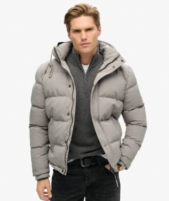 Chaqueta Puffer corta con capucha Everest