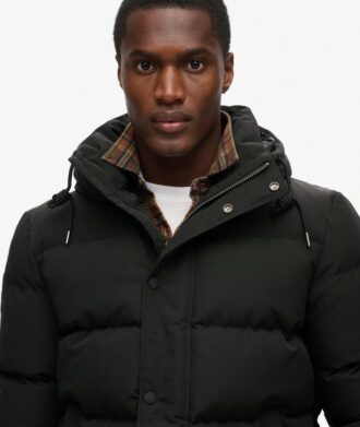 Chaqueta Puffer corta con capucha Everest