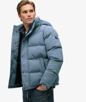 Chaqueta Puffer corta con capucha Everest