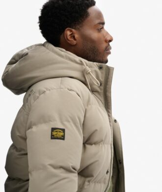 Chaqueta Puffer corta con capucha Everest