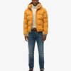 Chaqueta Puffer corta con capucha Everest