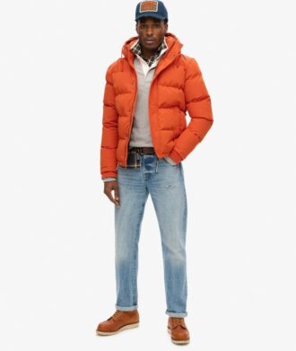 Chaqueta Puffer corta con capucha Everest