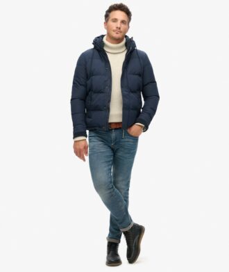 Chaqueta Puffer corta con capucha Everest
