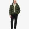 Chaqueta Puffer corta con capucha Everest