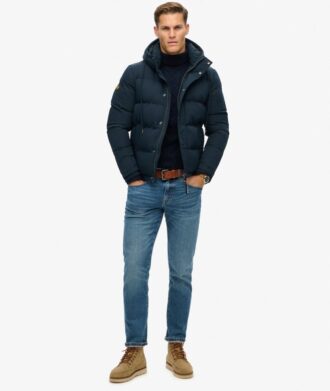 Chaqueta Puffer corta con capucha Everest