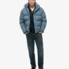 Chaqueta Puffer corta con capucha Everest