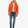 Chaqueta Puffer corta con capucha Everest