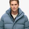 Chaqueta Puffer corta con capucha Everest