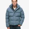 Chaqueta Puffer corta con capucha Everest