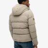 Chaqueta Puffer corta con capucha Everest