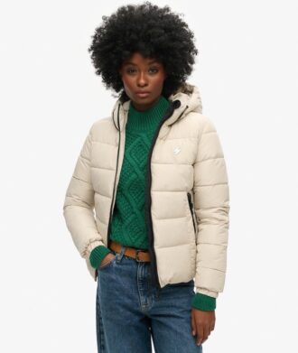 Chaqueta Puffer deportiva Spirit con capucha