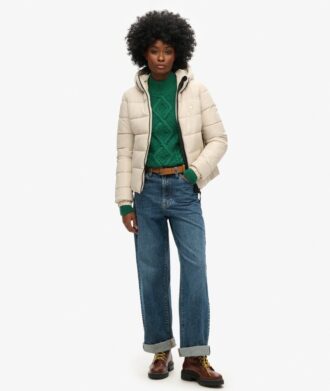 Chaqueta Puffer deportiva Spirit con capucha
