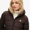Chaqueta Puffer deportiva Spirit con capucha