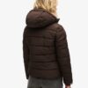 Chaqueta Puffer deportiva Spirit con capucha