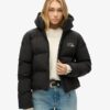 Chaqueta Puffer holgada con capucha