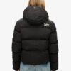 Chaqueta Puffer holgada con capucha