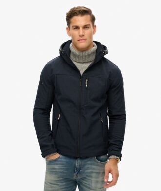 Chaqueta Soft Shell Trekker con capucha