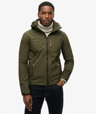 Chaqueta Soft Shell Trekker con capucha