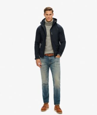 Chaqueta Soft Shell Trekker con capucha