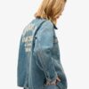 Chaqueta vaquera de trabajo bordada