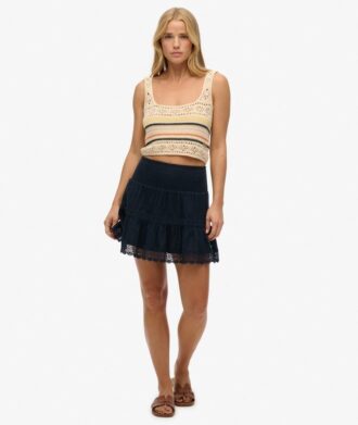 Falda Ibiza Lace Mix Mini