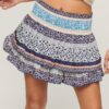 Falda Vintage con volantes