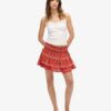 Falda Vintage con volantes