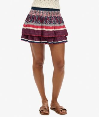 Falda Vintage con volantes