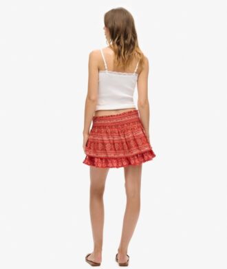 Falda Vintage con volantes