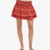 Falda Vintage con volantes