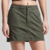 Falda Vintage de estilo utilitario