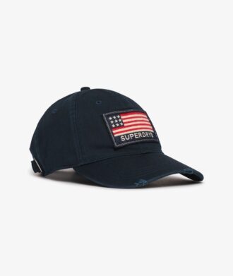 Gorra de béisbol con parches