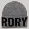 Gorro de punto con la marca