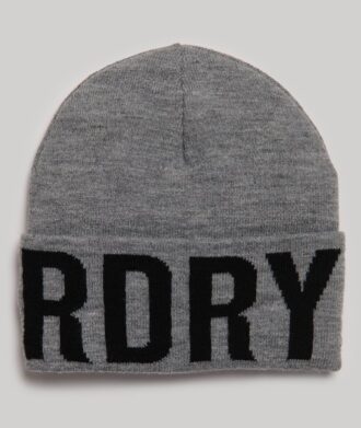 Gorro de punto con la marca