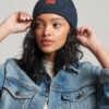 Gorro de punto estilo ropa de trabajo