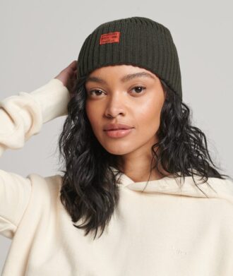 Gorro de punto estilo ropa de trabajo