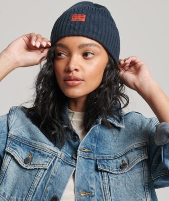Gorro de punto estilo ropa de trabajo