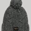 Gorro de punto trenzado