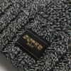 Gorro de punto trenzado
